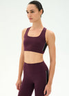 Splits59 Lexi Rigor Bra - Dark Cherry/Blk