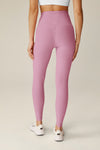 Beyond Yoga Caught In The Midi High Waist Legging - Pink Haze Heather