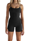 Leelo Sculpt Tank - Black