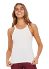 The Upside Asana Tank - White