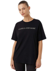 C&M Camilla and Marc Asher Tee- Black/Stone