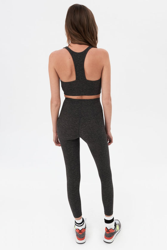 Splits59 Airweight High Waist 7/8 - Heather Grey