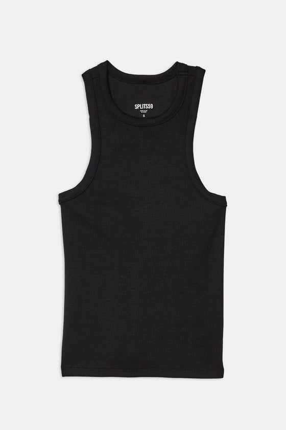 Splits59 Kiki Rib Tank Black