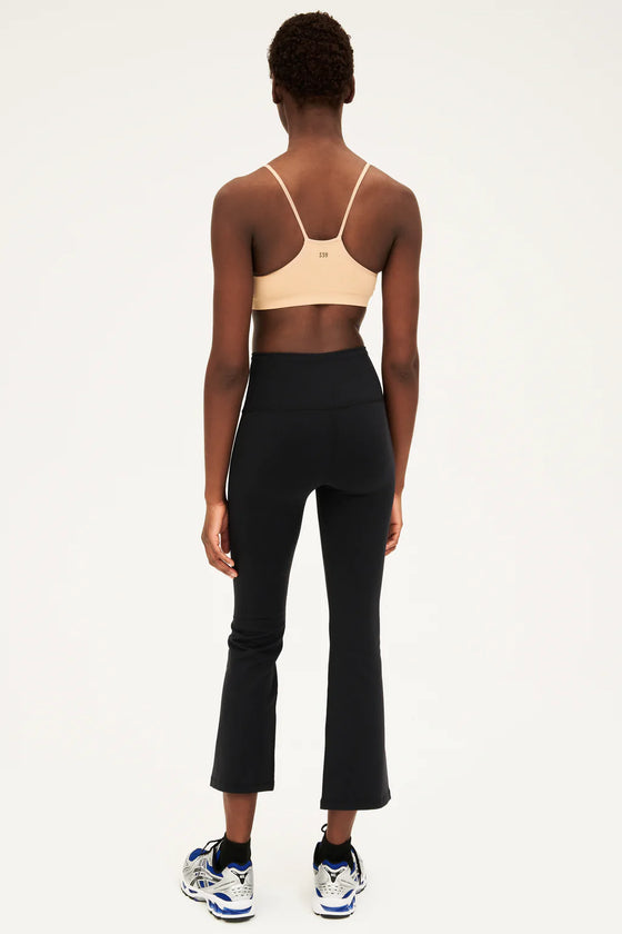 Splits59 Raquel High Waist Supplex Crop Flare - Black