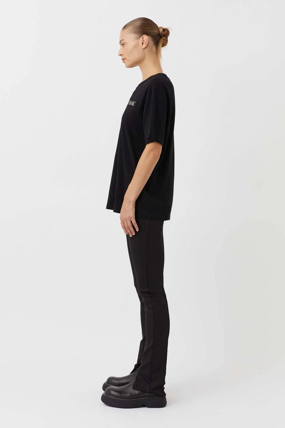 C&M Camilla and Marc Asher Tee- Black/Stone