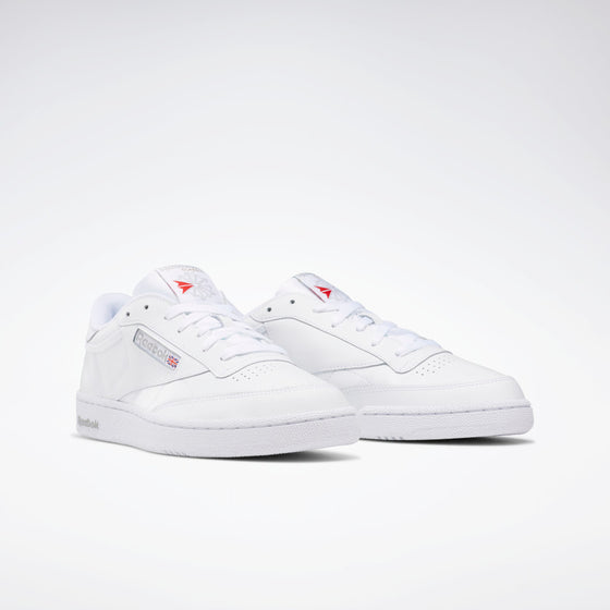 Reebok Club C 85 - White/Grey Unisex AR0455