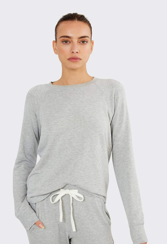 Splits59 Warm Up Fleece Pullover - Heather Grey