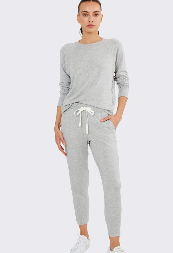 Splits59 Warm Up Fleece Pullover - Heather Grey