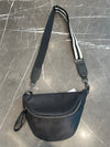 Four Loves Cherish Black/Gunmetal Crossbody Bag