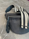 Four Loves Cherish Black/Gunmetal Crossbody Bag