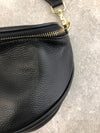 Four Loves Leather Bag - Black/Gold Hardware