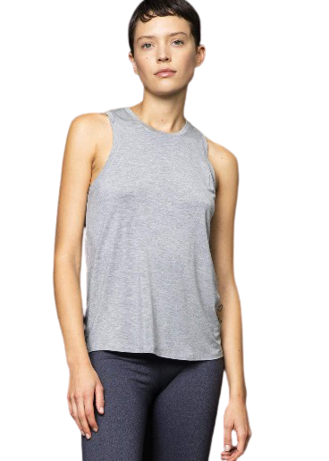 Splits59 Toni Tank - Light Heather Grey