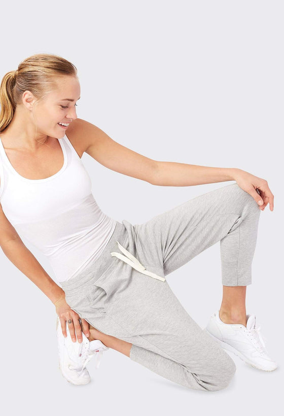 Splits59 Reena Fleece 7/8 Pant - Grey