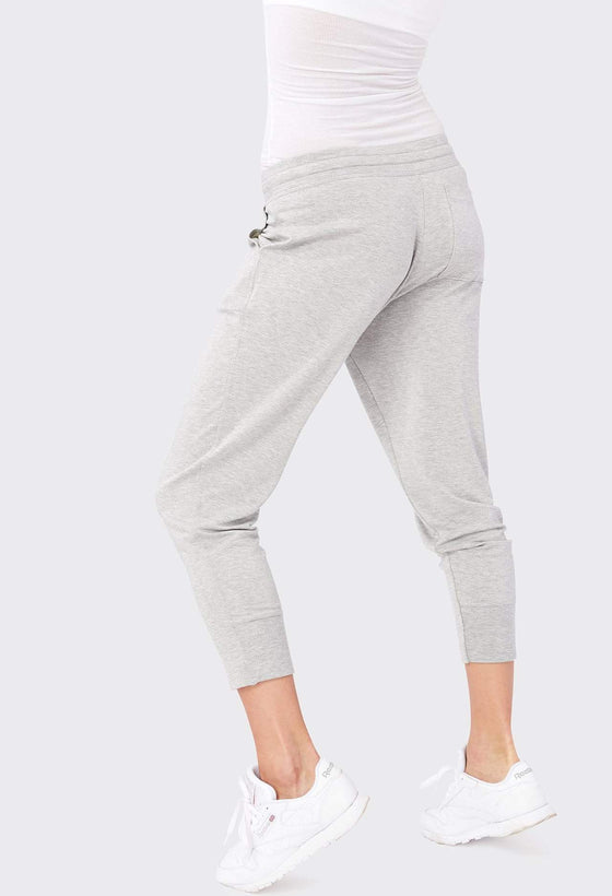 Splits59 Reena Fleece 7/8 Pant - Grey