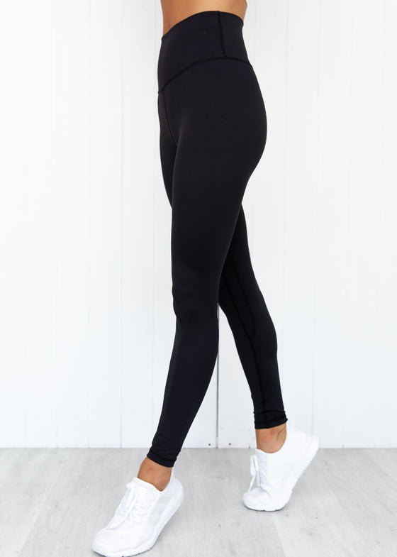 Pure Dash Panther High Rise Legging - Black