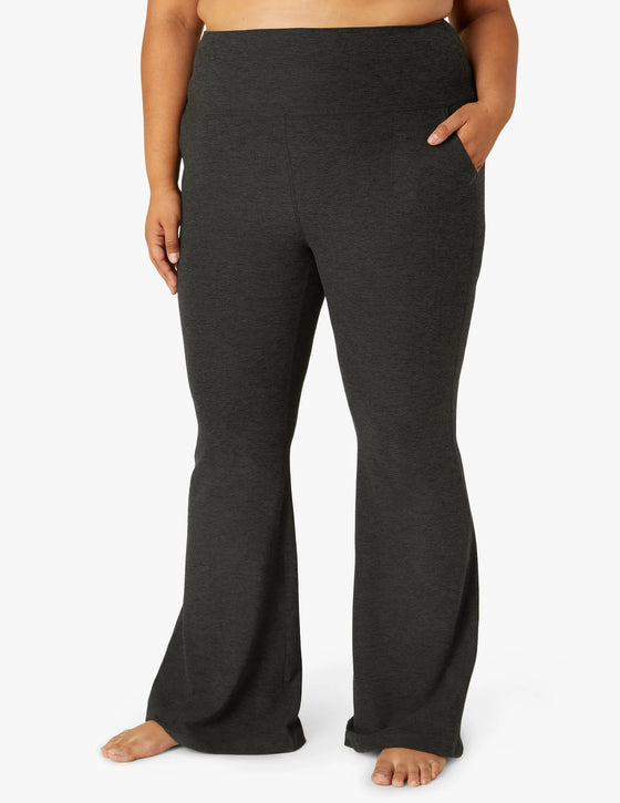 Beyond Yoga Spacedye All Day Flare High Waisted Pant - Darkest Night