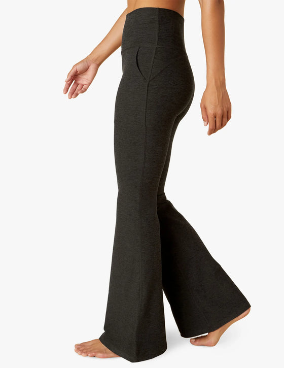 Beyond Yoga Spacedye All Day Flare High Waisted Pant - Darkest Night