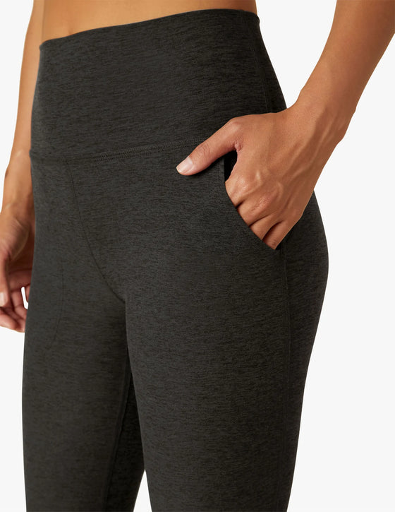 Beyond Yoga Spacedye All Day Flare High Waisted Pant - Darkest Night