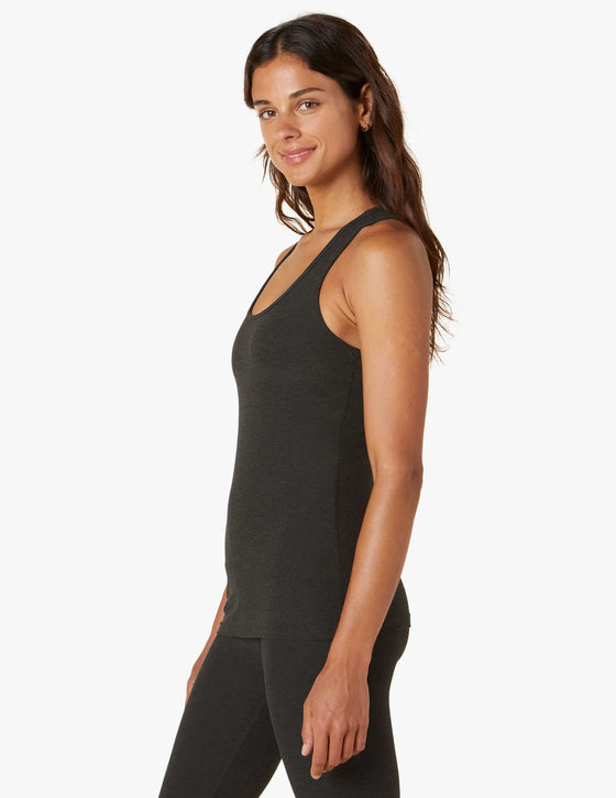 Beyond Yoga Spacedye Step Up Racerback Tank - Darkest Night