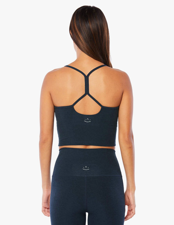 Beyond Yoga Spacedye Slim Racerback Cropped Tank SD4382- Nocturnal Navy
