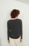 American Vintage Sonoma Bateau Long Sleeve Tee - Vintage Black