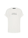 C&M Camilla and Marc Huntington 3.0 Tee - White with Black