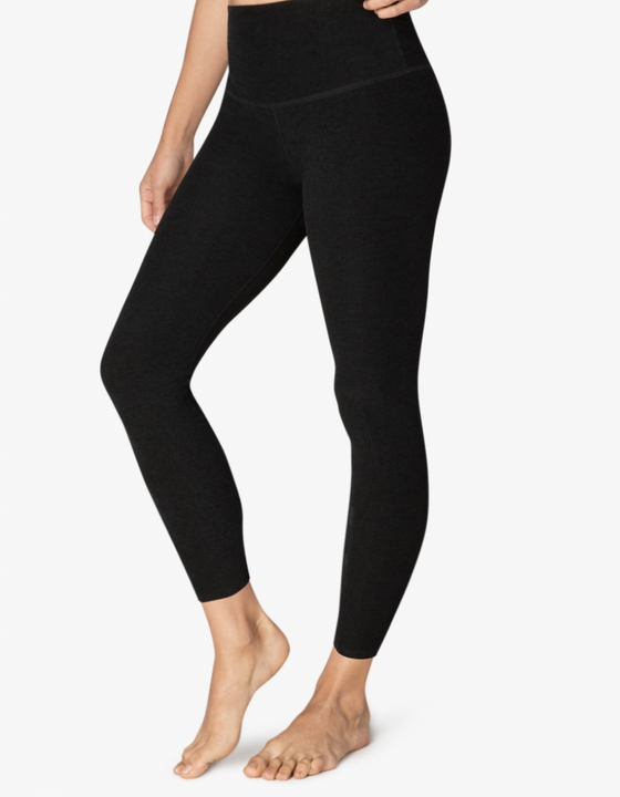 Beyond Yoga Out Of Pocket High Waisted Midi Legging- Darkest Night