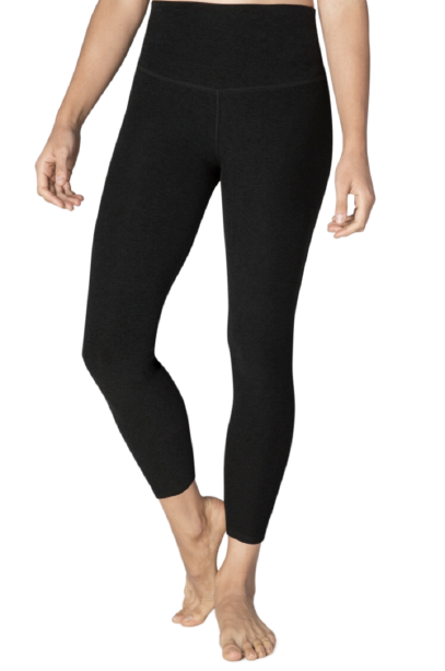 Beyond Yoga High Waisted Midi Length Darkest Night