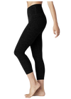Beyond Yoga High Waist Capri Darkest Night