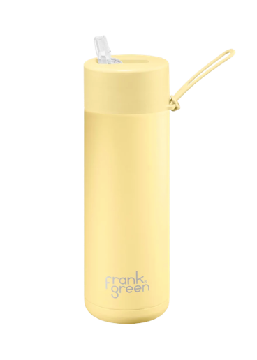 Frank Green Ceramic 595ml Reusable Bottle - Buttermilk