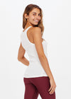 The Upside Asana Tank - White