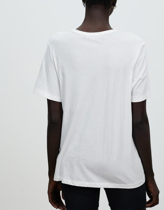 C&M Camilla and Marc Darcy Lightweight Tee - Soft White