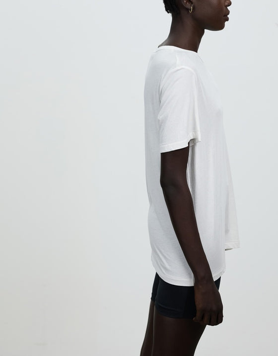 C&M Camilla and Marc Darcy Lightweight Tee - Soft White