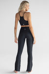 Leelo Sculpt Flare Leggings - Black