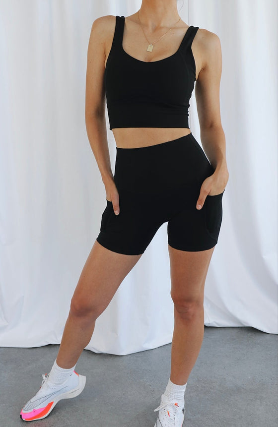 Leelo Pocket Bike Short - Black