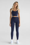 Leelo Full Length Pocket Legging - Midnight Blue