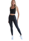 Leelo Full Length Pocket Legging - Black