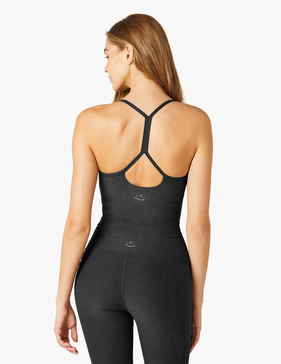 Beyond Yoga Spacedye Slim Racerback Cropped Tank SD4382 - Darkest Night